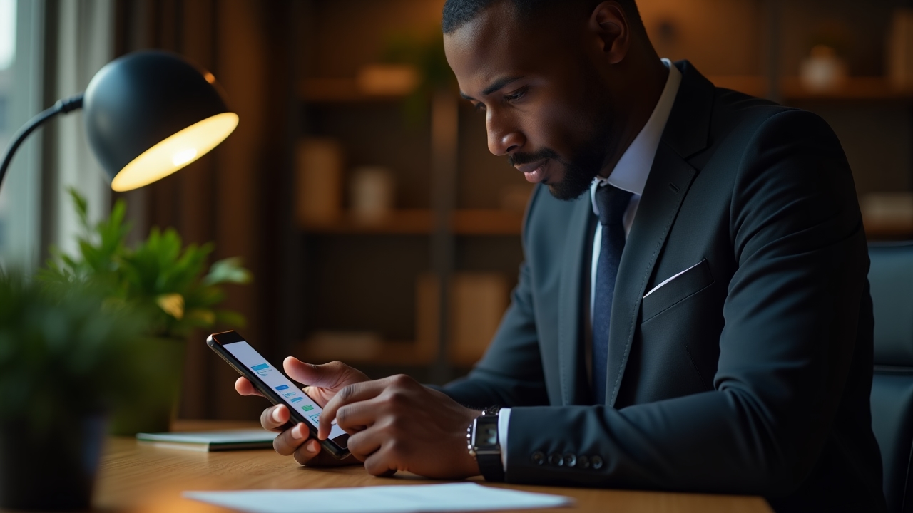 Trabajo remoto con dispositivos móviles